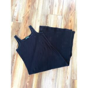 Ralph Lauren Black Cotton Dress
